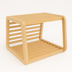 Modern plywood Open pet house