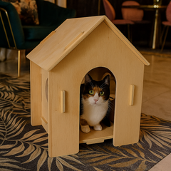 Plywood traditional style hom for pets