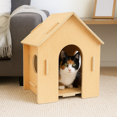 Plywood traditional style hom for pets