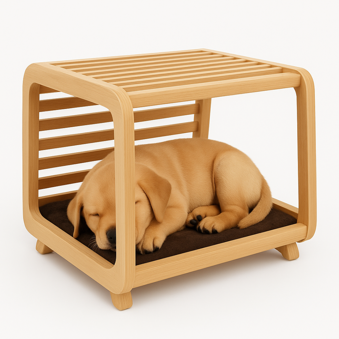 Modern plywood Open pet house